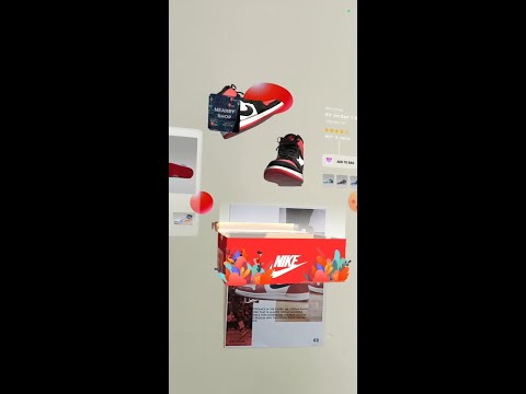 product marketing in ar — actual VRELab demo preview